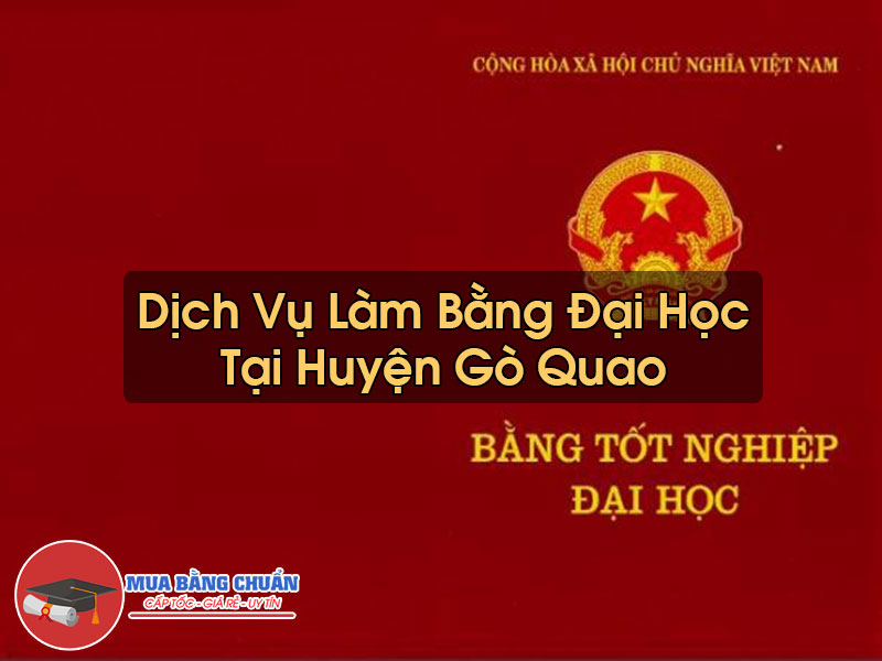 Lam Bang Dai Hoc Tai Huyen Go Quao