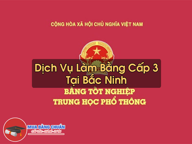 Lam Bang Cap 3 Tai Bac Ninh
