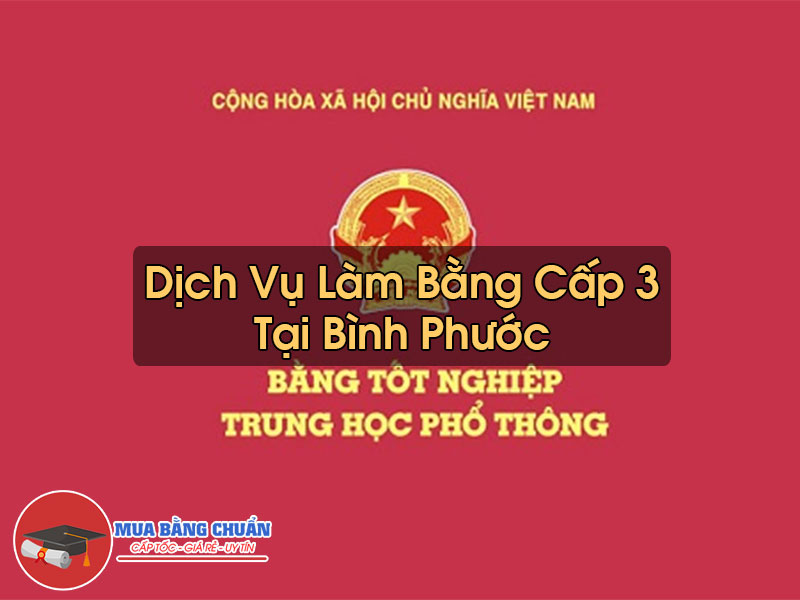 Lam Bang Cap 3 Tai Binh Phuoc