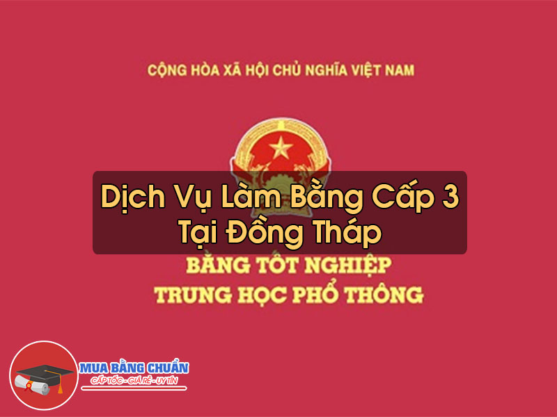 Lam Bang Cap 3 Tai Dong Thap