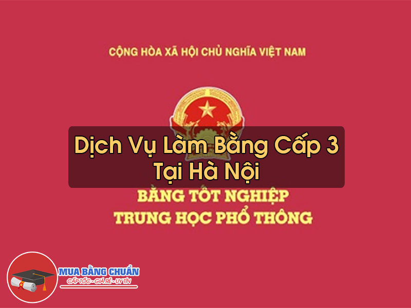 Lam Bang Cap 3 Tai Ha Noi