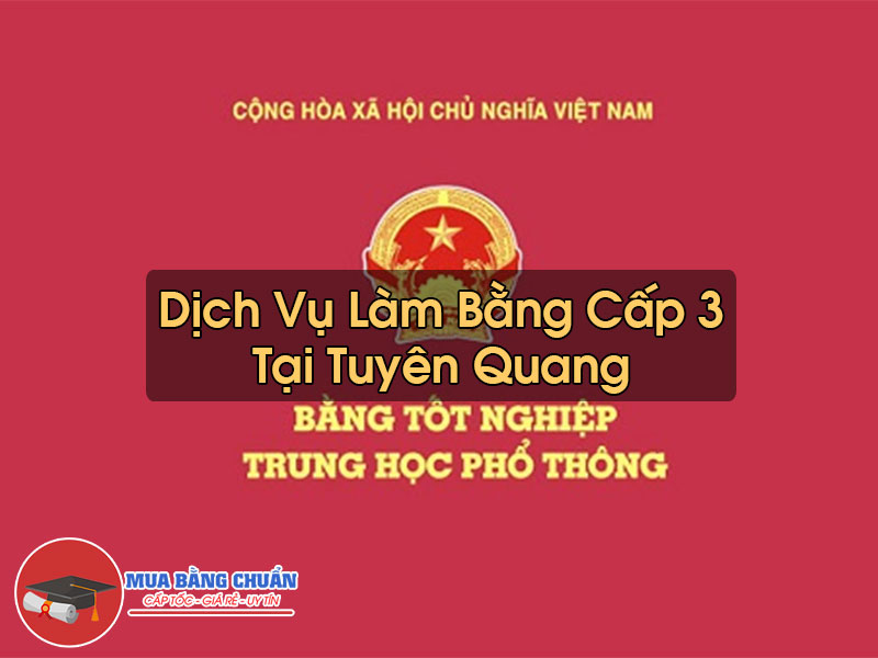 Lam Bang Cap 3 Tai Tuyen Quang