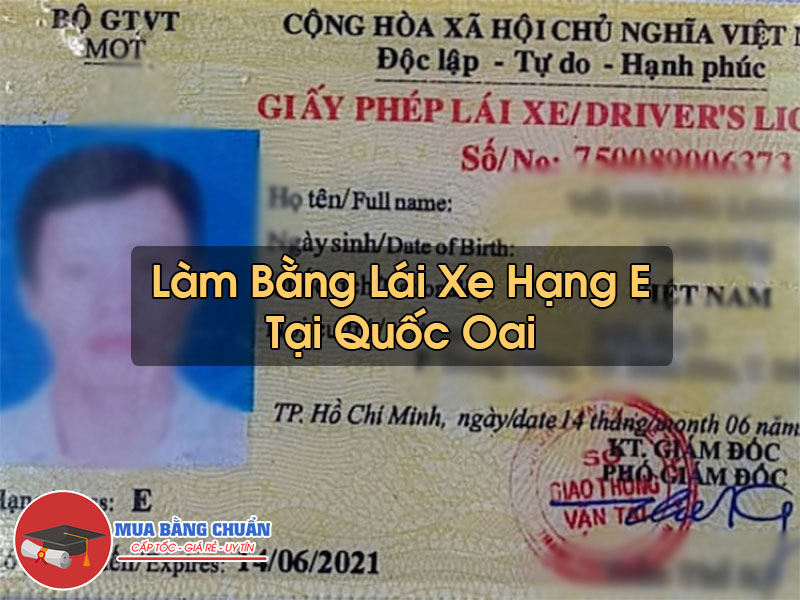 Lam Bang Lai Xe Hang E Tai Quoc Oai