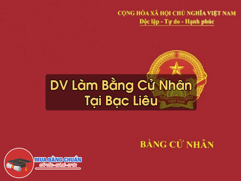 Lam Bang Cu Nhan Tai Bac Lieu