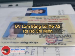Làm Bằng Lái Xe A2 Tại Hồ Chí Minh
